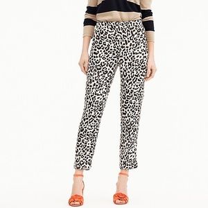J.Crew Easy Pant in Leopard